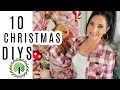 🌲10 DIY DOLLAR TREE CHRISTMAS CENTERPIECES WREATH🌲 Ep 21 "I love Christmas" Olivia's Romantic Home