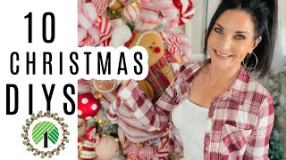 🌲10 DIY DOLLAR TREE CHRISTMAS CENTERPIECES WREATH🌲 Ep 21 \\