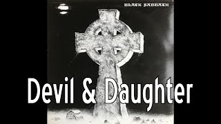 Black Sabbath - Devil & Daughter (lyrics)