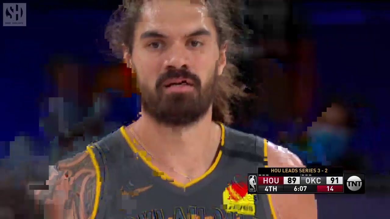 Steven Adams Full Play | Rockets vs Thunder 2019-20 Playoffs Game 6 | Smart Highlights