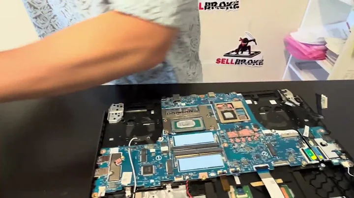 Acer Nitro AN515 58 Laptop. DIY take apart. Fix, repair upgrade: memory SSD Motherboard LCD Battery