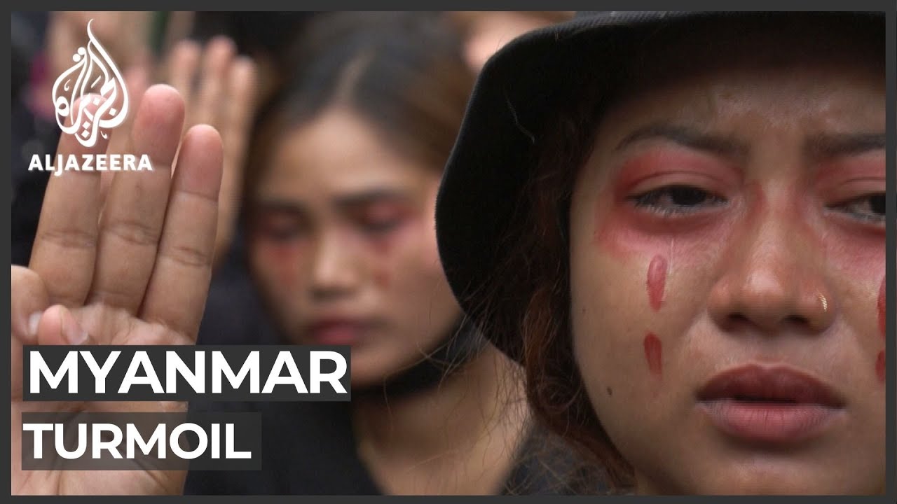 Myanmar protesters rally as Thailand slams military crackdown - Al Jazeera English