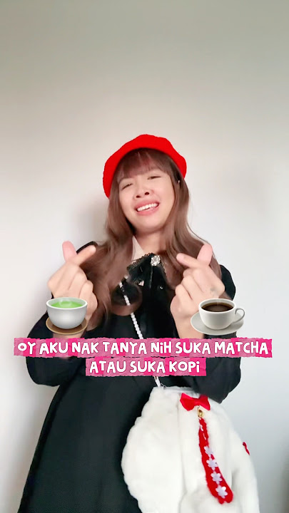 #pov : do you choose matcha or coffee