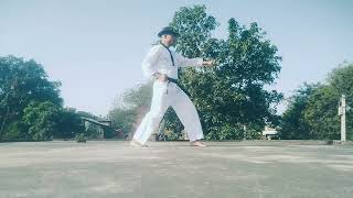 Taekwondo /Plagwe 2 Ee jang (1 St Dan black belt Level 2)/ master Juber Khan