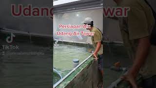 Tambak Udang Air Tawar. Salinitas 0 ppt