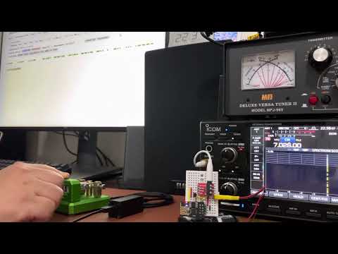 Web CW Decoder as a Remote Paddle Keyer