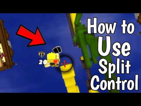 How To Use Split Control Like A Pro In Bed Wars 😳 | Blockman Go - YouTube
