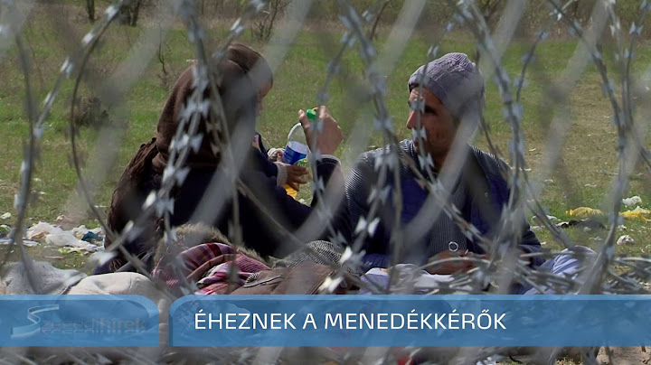 Éheznek a menekültek a tranzitzónában - Szegedi Hírek - 2018.08.21.