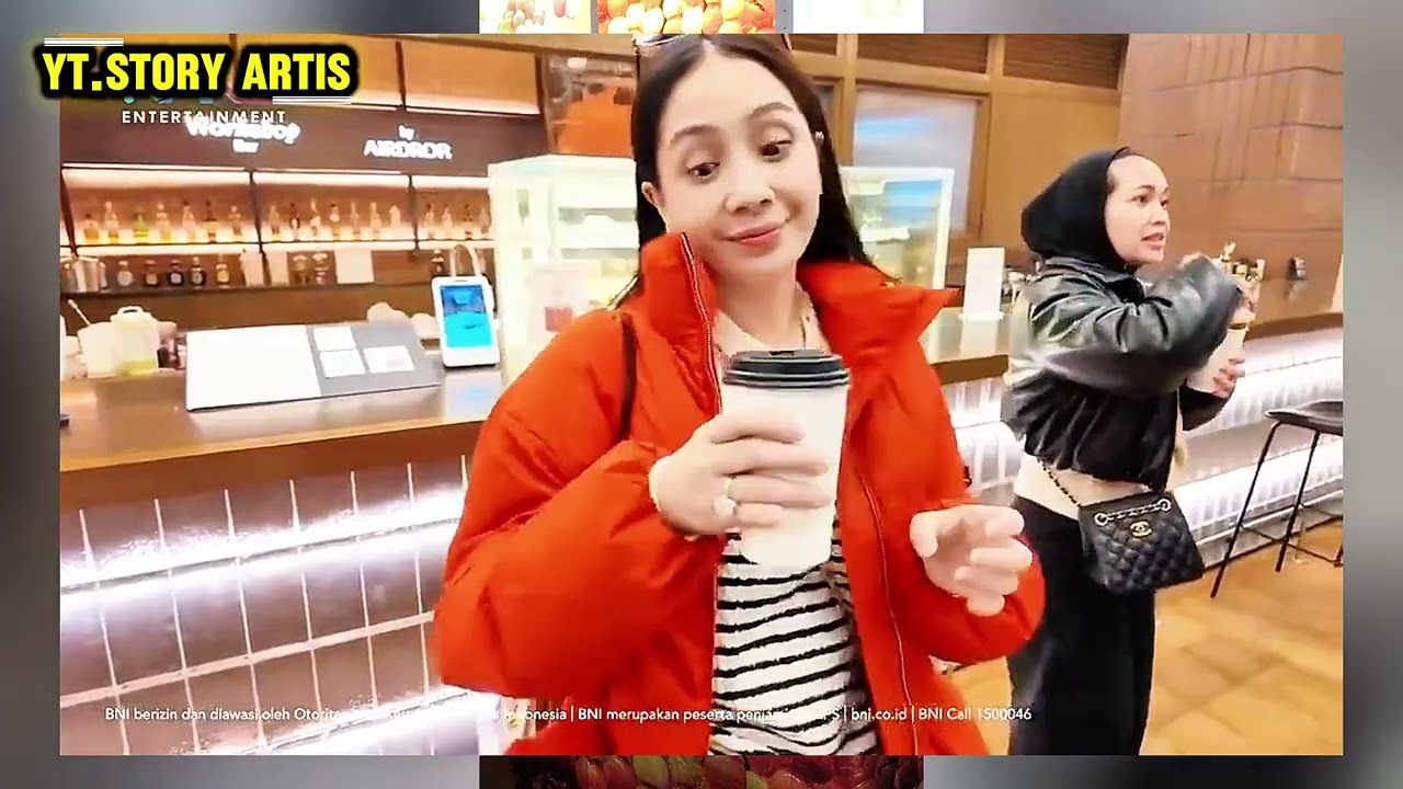 Mama gigi cobain kuliner di eropa bersama kariawannya