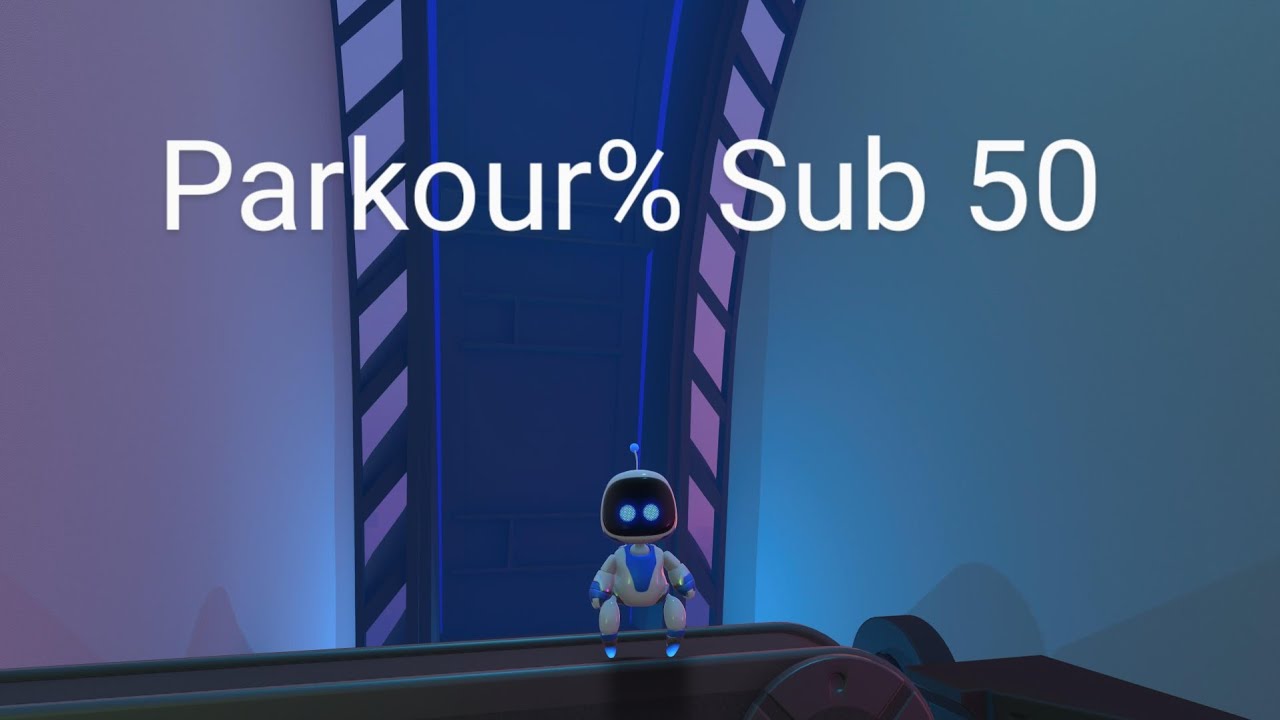 Astro's Playroom Parkour% Sub 50 