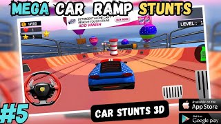 MEGA CAR RAMP STUNTS:- CAR STUNT 3D ||ep.05|| screenshot 4