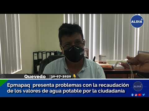 El gerente de Epmapaq, Narciso Yon -Fá, informó sobre las fugas de agua en Quevedo y otros temas