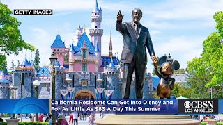 California Residents Can Get Into Disneyland For As Little As $83 A Day This Summer