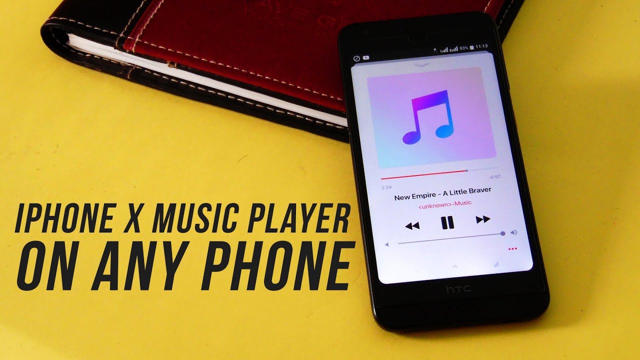 Get iPhone Xs Music Player on Any Android Phone Ported 