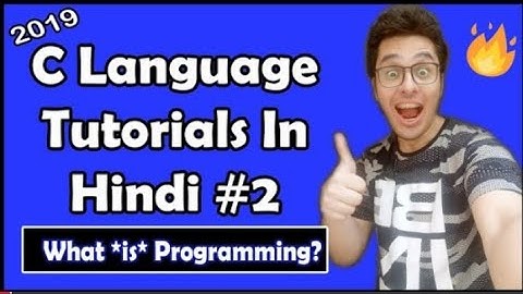 #2 C programming tutorials #2.  What is a c programming Language 