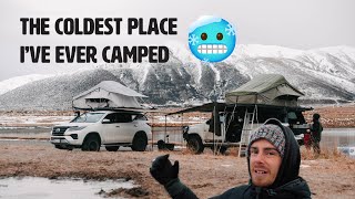 Big River, Lake Tennyson, Camping in -8 degrees 🥶  New Zealand 4WD winter road trip