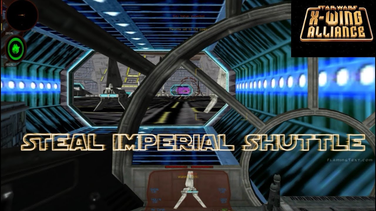 XWing Alliance Walkthrough [1080p] Mission 47 Steal Imperial Shuttle YouTube