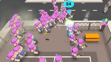 City Gangs.io (Crowd City) World Record Map Control: 100.00% #59