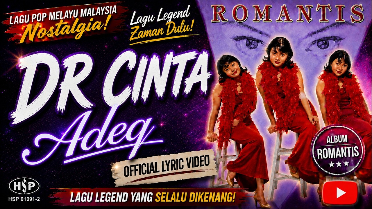Guarda Adeq - Dr Cinta | Official Lyric Video | Lagu Pop Melayu Malaysia Nostalgia su YouTube Guarda Adeq - Dr Cinta | Official Lyric Video | Lagu Pop Melayu Malaysia Nostalgia su YouTube