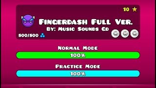 Fingerdash Full Version By Music Sounds Gd Me Geometry Dash 211