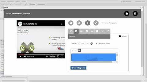 Crear un iDevice Vídeo interactivo en eXeLearning