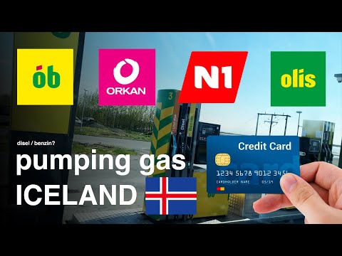 The GAS Pump Problem 2023 In ICELAND For Credit Cards!