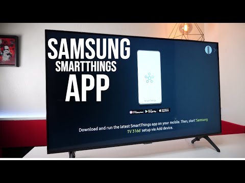 Smart Things App - How To Setup A Samsung 4K TV