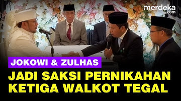 Jokowi & Zulhas Jadi Saksi Pernikahan Ketiga Walkot Tegal, Gus Miftah Doakan yang Terakhir