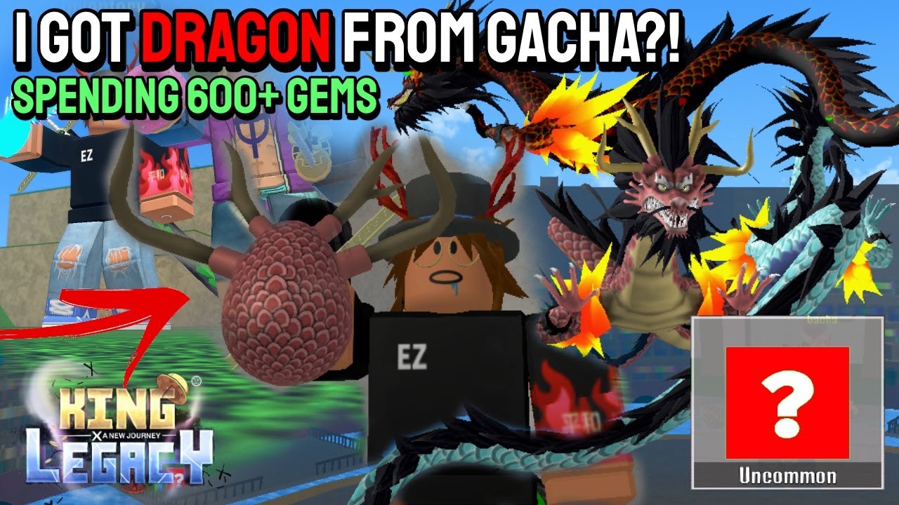 Noob to Max Level Using Dragon Fruit In King Legacy (Roblox) 