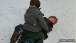 A Christmas Story (1983) - Ralphie Beats Up Bully Scut Farkus.