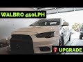 EVO X FUEL PUMP UPGRADE (Walbro 450) :How To