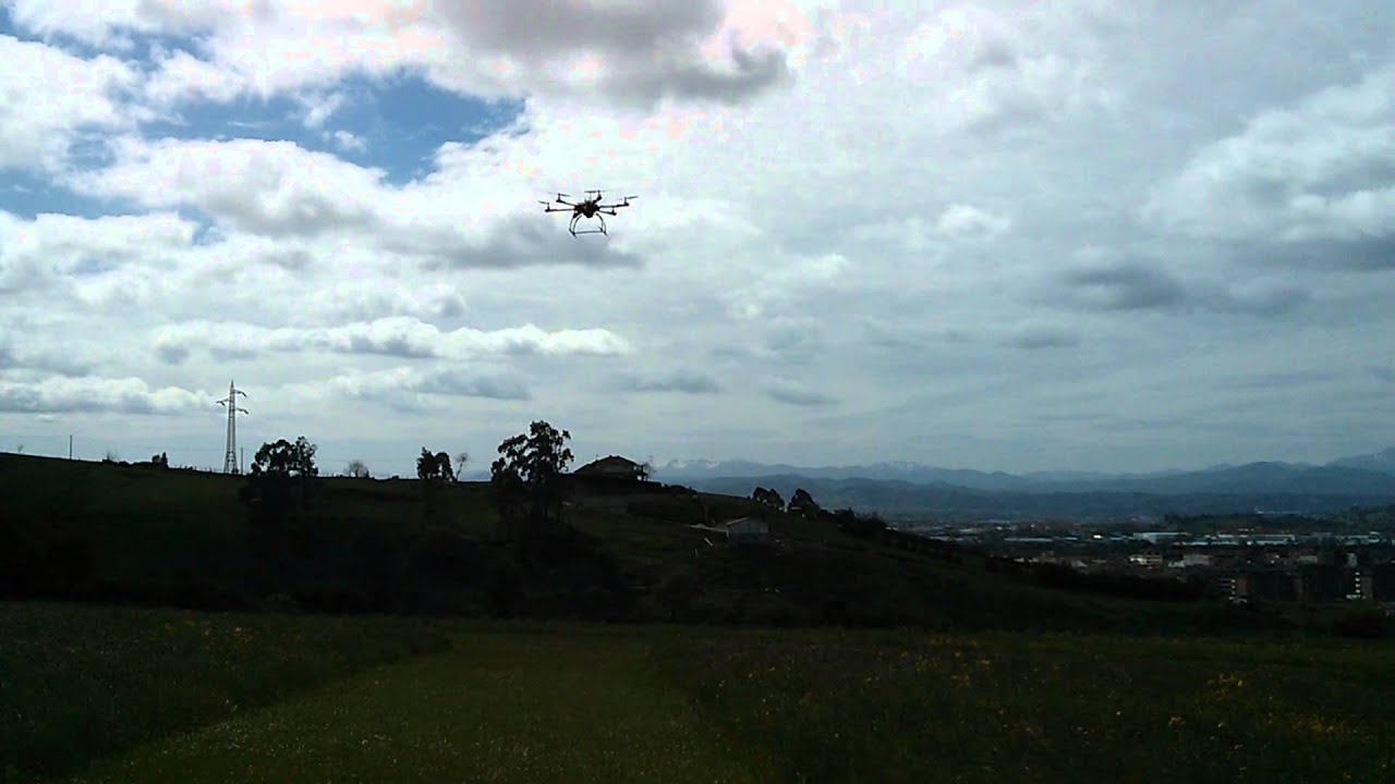 APM Copter 3.1.3 - Flight Test with Loiter Mode - YouTube