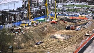 uptown blasting 300 South Tryon Tower Groundbreaking