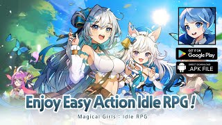 Magical Girls Idle Gameplay Android APK screenshot 1
