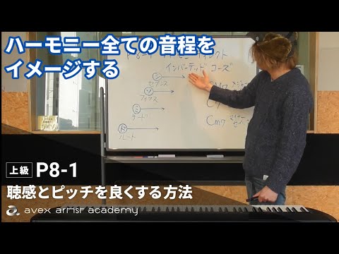 ハーモニー全ての音程をイメージする【聴感とピッチを良くする方法】ハーモニー構成【P8‐1 石川】エイベックスのボイトレメソッド