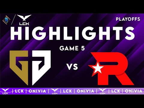 GEN vs KT Highlights Game 5 | LCK Playoffs 2025 | Gen.G vs KT Rolster by Onivia