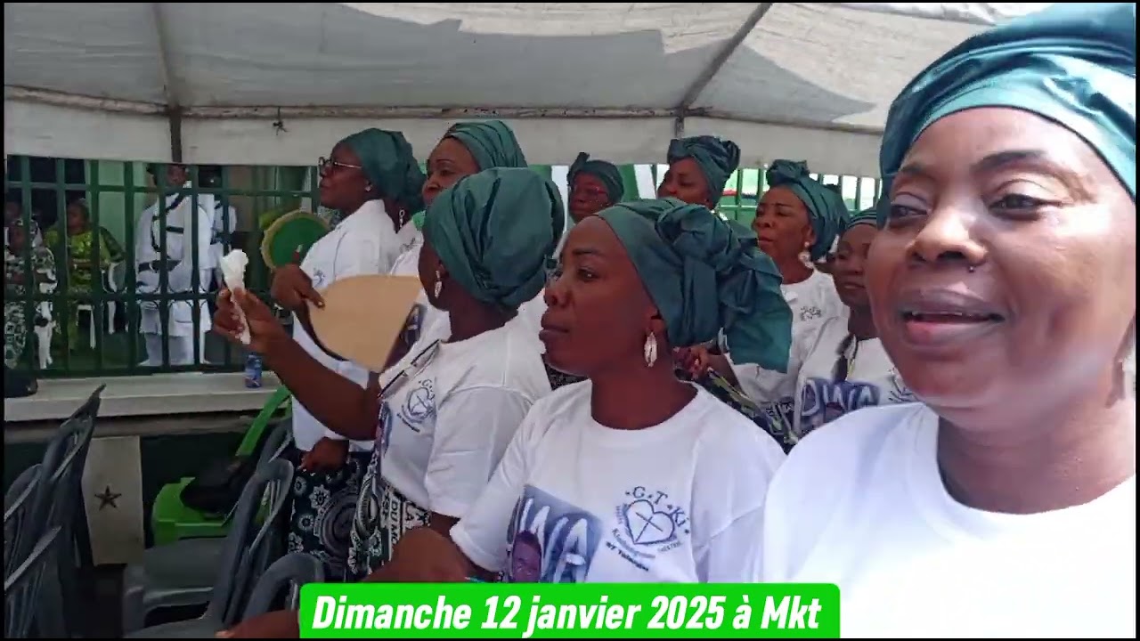 🇨🇩 ANIMATION DU DIMANCHE 12 JANVIER 2025 À MKT