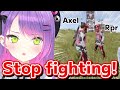 Towa Gets Confused By Axel And Rpr Arguing With Each Other In Front Of Her House Hololive Eng Sub