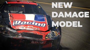 iRacing New Damage Model - NASCAR K&N