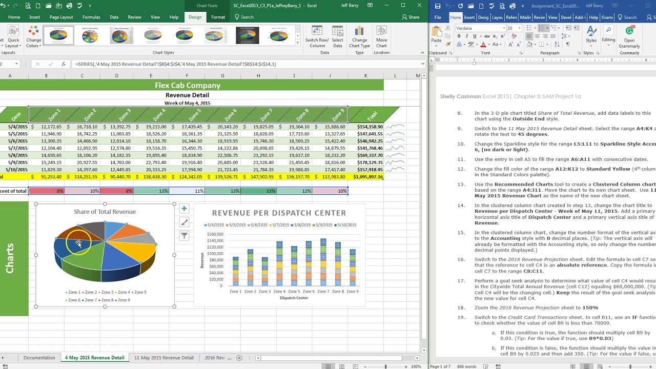 sam capstone project 1a excel modules 4 7