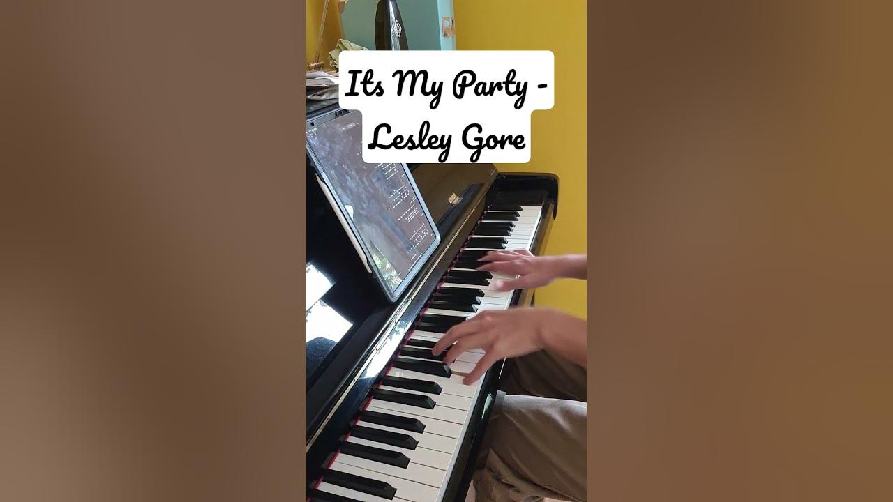 🎹 "It's My Party" by Lesley Gore - Retro Piano Cover 🎶