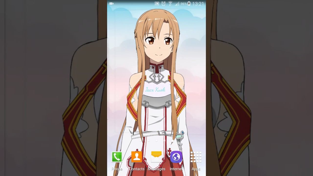 Live Wallpaper OvOy Google Play Store App ASUNA YouTube