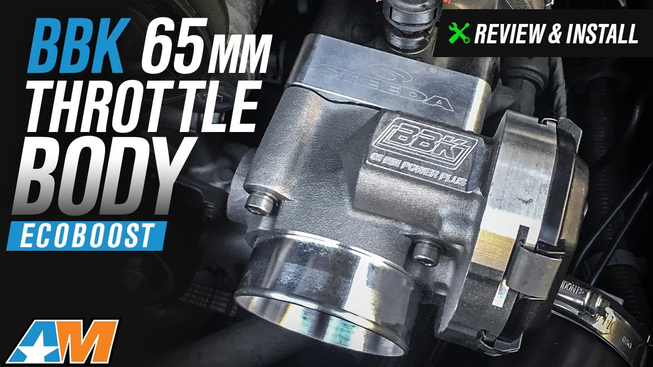 american muscle miami 2015-2017 Mustang EcoBoost BBK 65mm Throttle Body Review & Install
