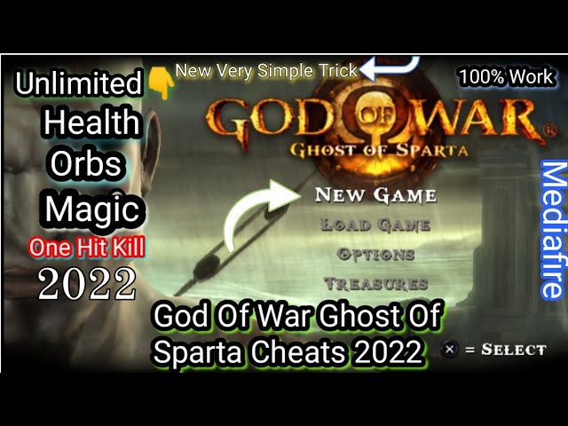God of war ghost of sparta PPSSPP Emulator cheat code 