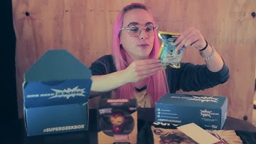 NikkiSiixx Unboxing SuperGeekBox Jan+Feb "Versus" "Apocalypse" boxes