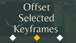 Offset Selected Keyframes