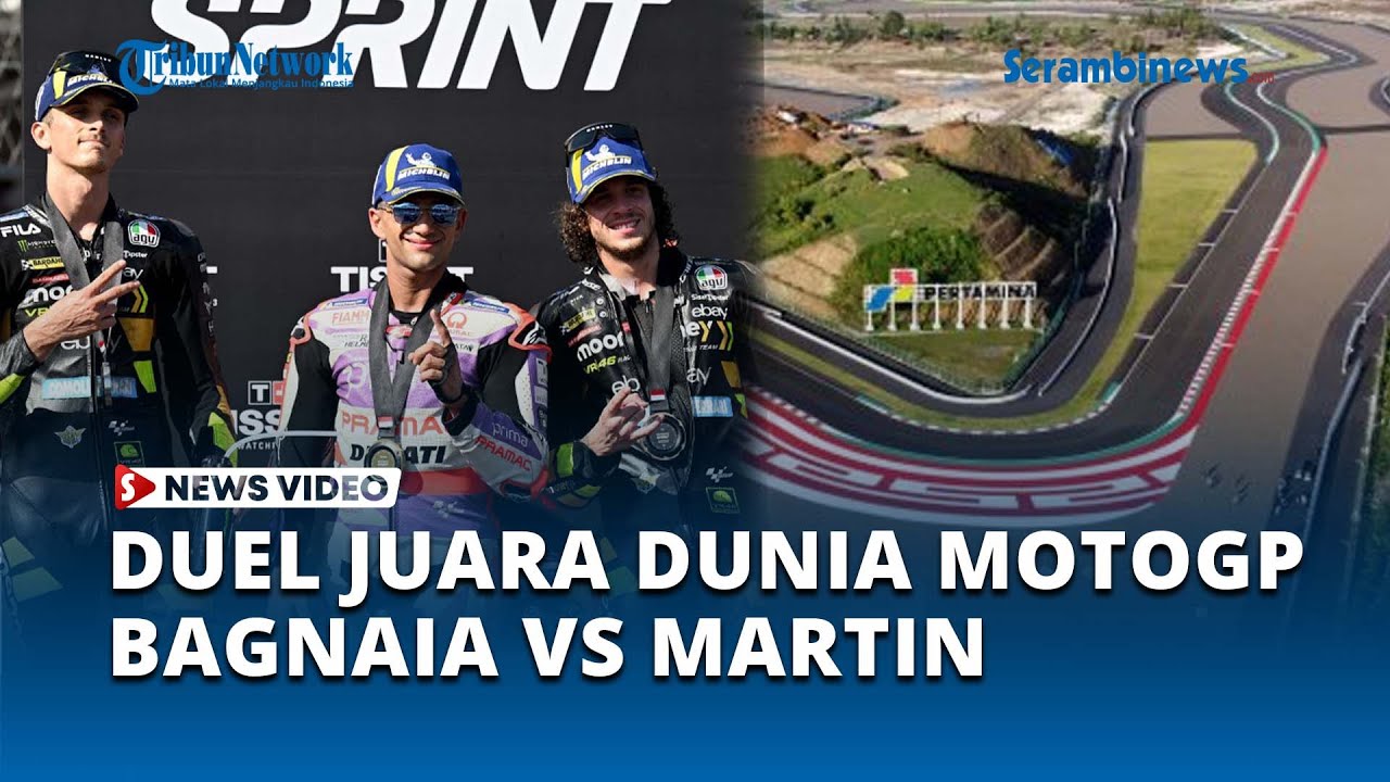 Perburuan Juara Dunia Bagnaia vs Jorge Martin di MotoGP Mandalika 2023 ...