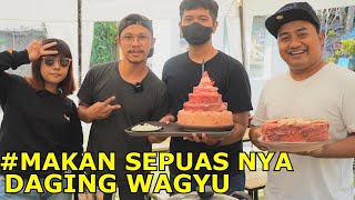 Mukbang daging Sapi Wagyu Grill sepuas nya bareng Sinti di Aby Grill Bandung