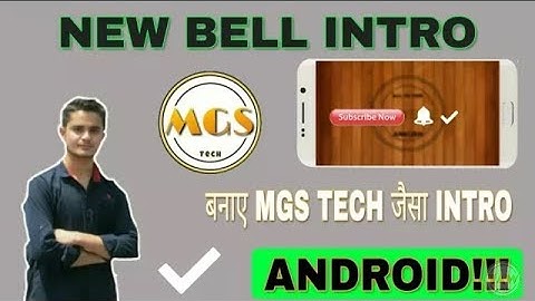 How to make new subscribe intro like mgs tech kinemaster toturoils
