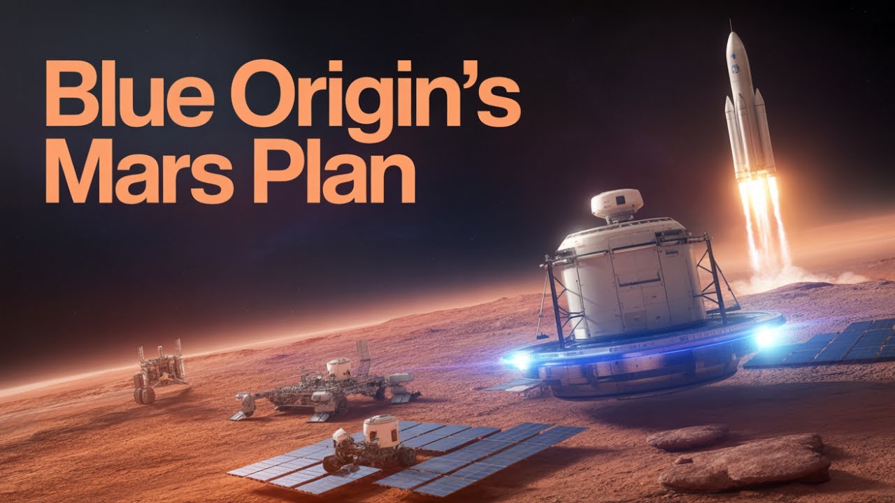 Bezos Enters the Mars Race—Blue Origin’s Mission Leaves Earth